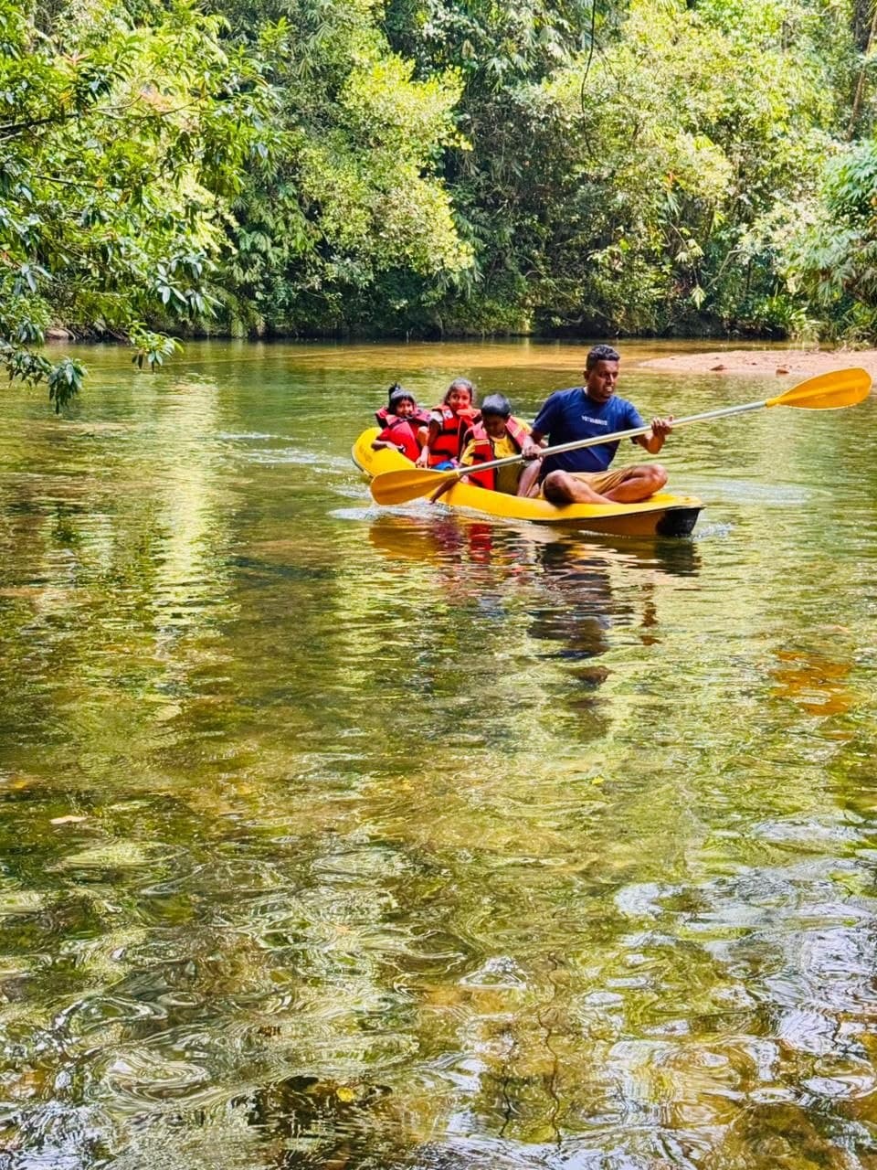 Kids Kayaking with the Family